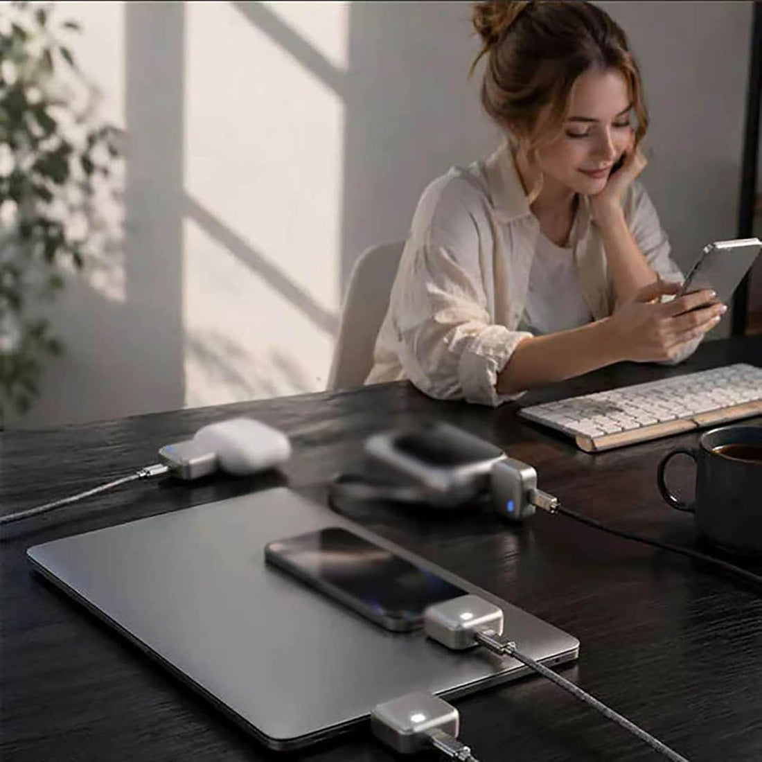 Auto Power Off USB Type C Charging Cable