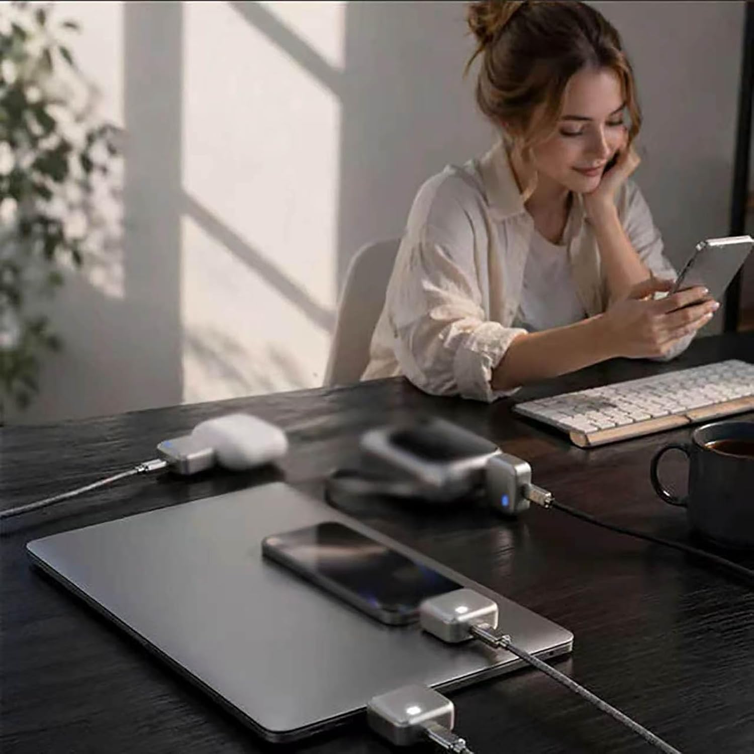 Auto Power Off USB Type C Charging Cable