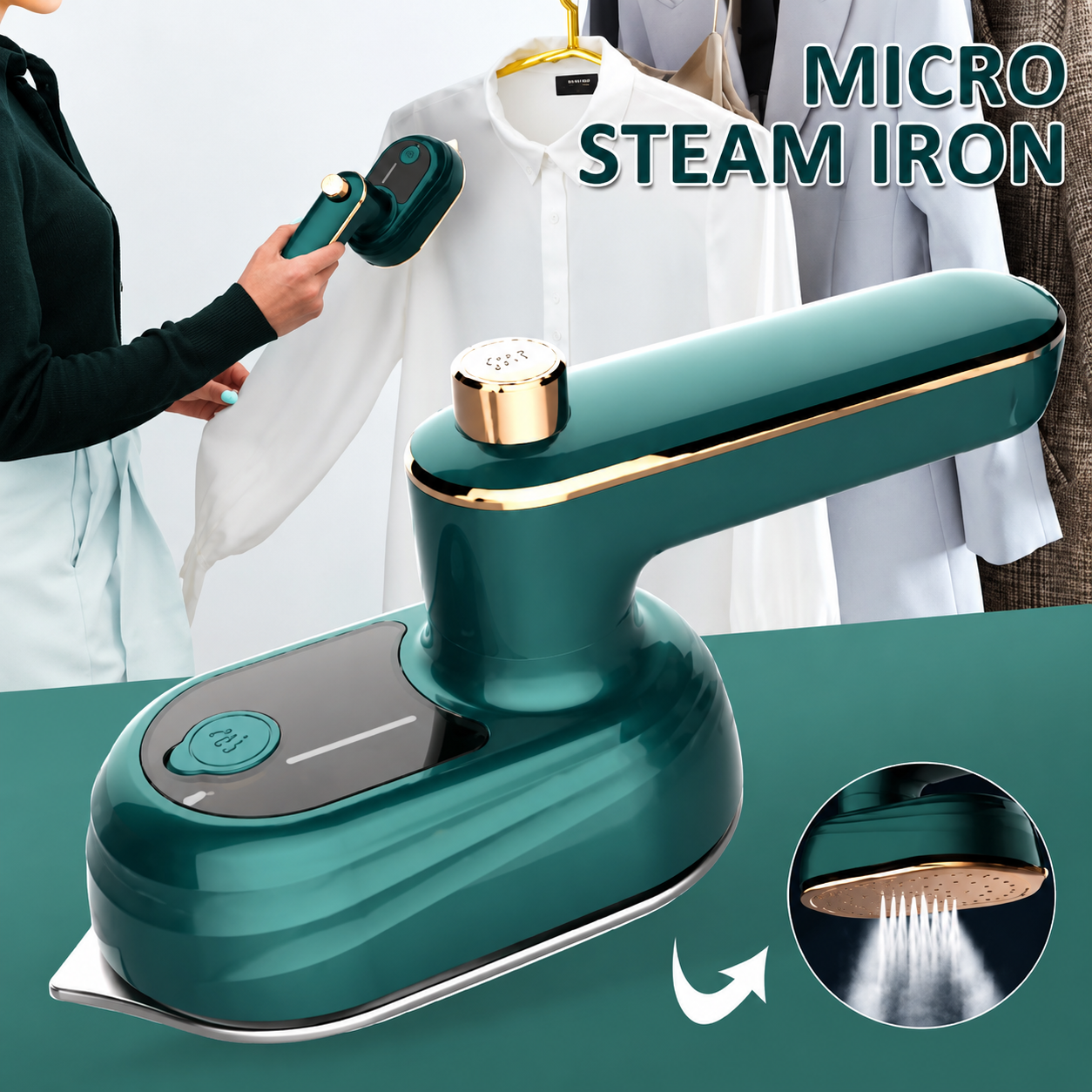 Portable Mini Iron Steam