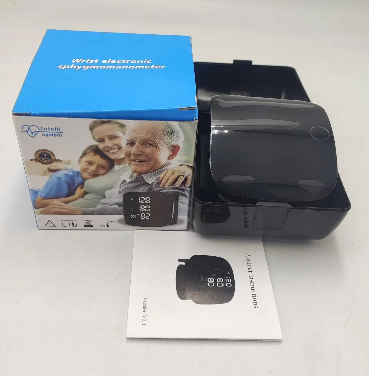 Blood Pressure Monitor - Wrist Electronic Sphygmomanometer